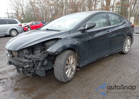 2014 Hyundai Elantra Se z USA, uszkodzony, nr VIN KMHDH4AE7EU074636